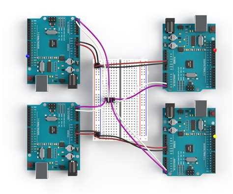 arduino i2c slave multiple addresses.